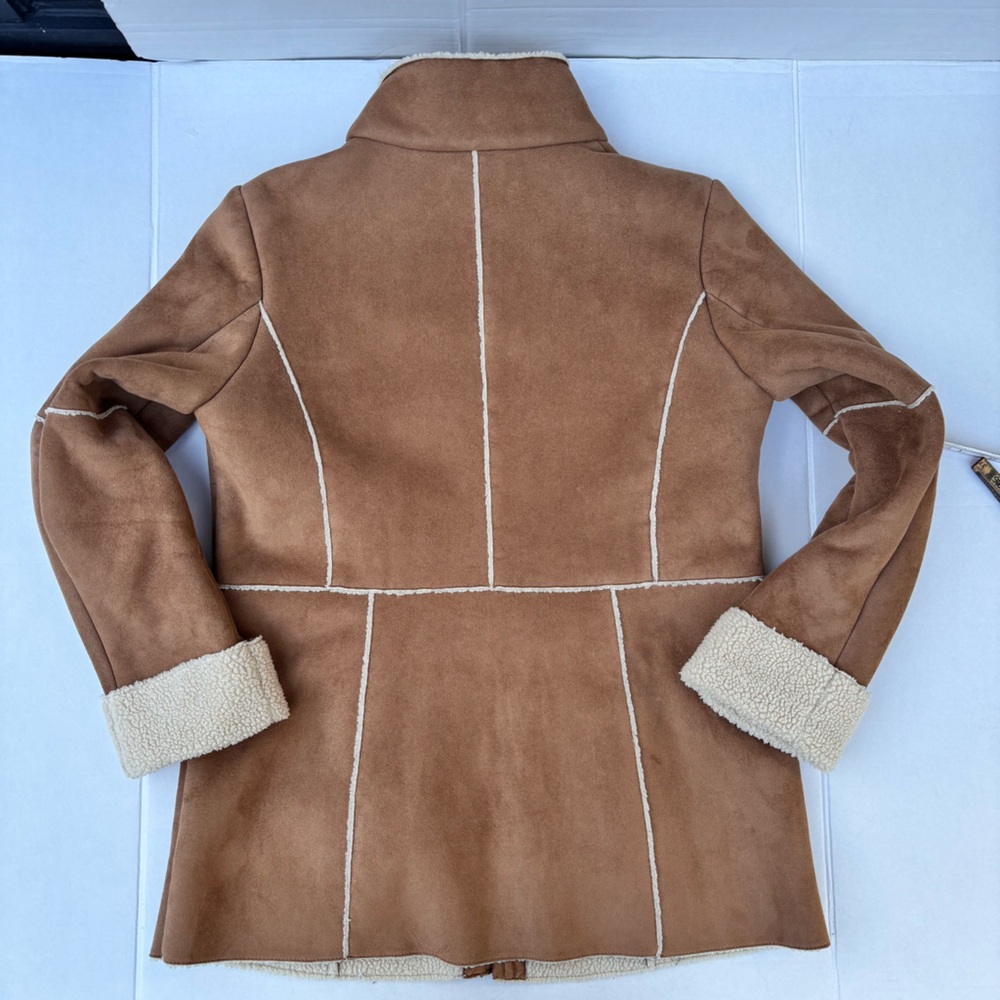 Pendleton Tan Shearling-Lined Jacket - image 8